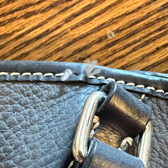 Dooney & Bourke Black Leather Tote - Picture 11 of 12